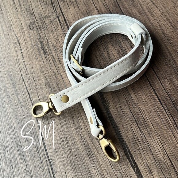 NEW Portland Leather Goods Beluga Crossbody Strap! - Picture 1 of 7